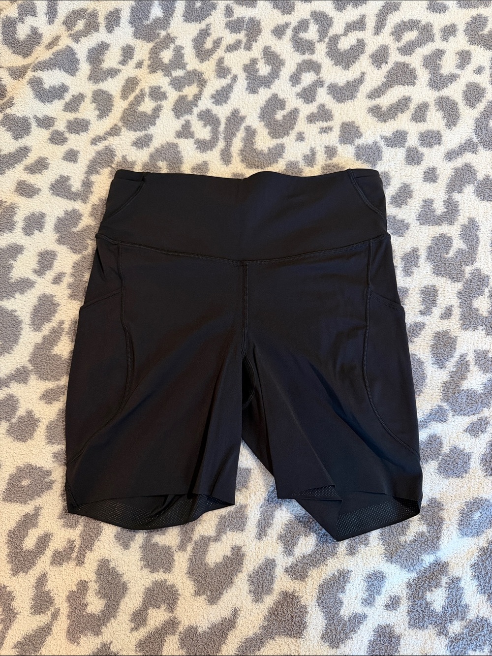 lululemon athletica Black High-Rise Bike Shorts
